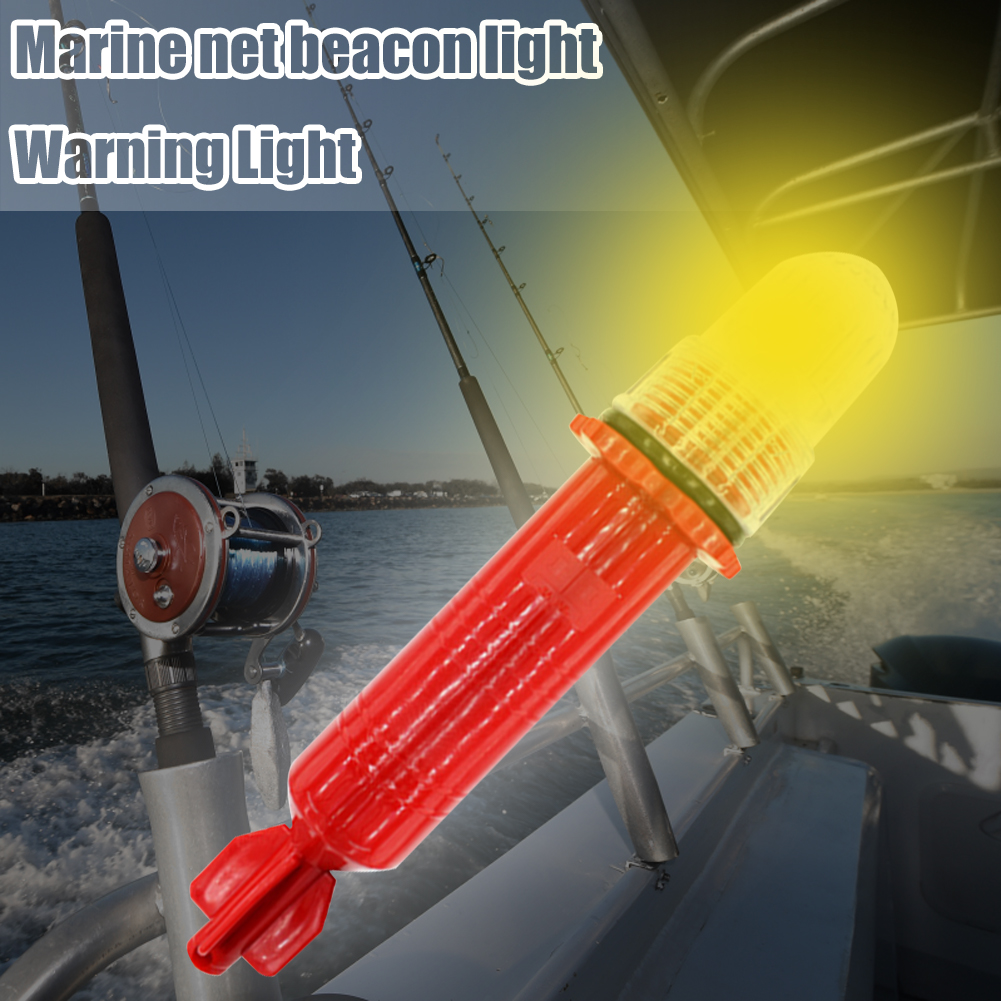 다기능 낚시 그물 조명 Bobber 낚시 플로트 보트 플라스틱 야간 낚시 램프 해양 해양 그물 신호등